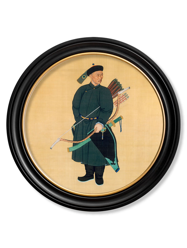 c.1760 Portrait of the Imperial Bodyguard - Round