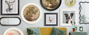 Commercial printing and framing process