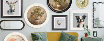 Commercial printing and framing process