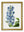 Blue Floral Illustrations Set of 4 Prints