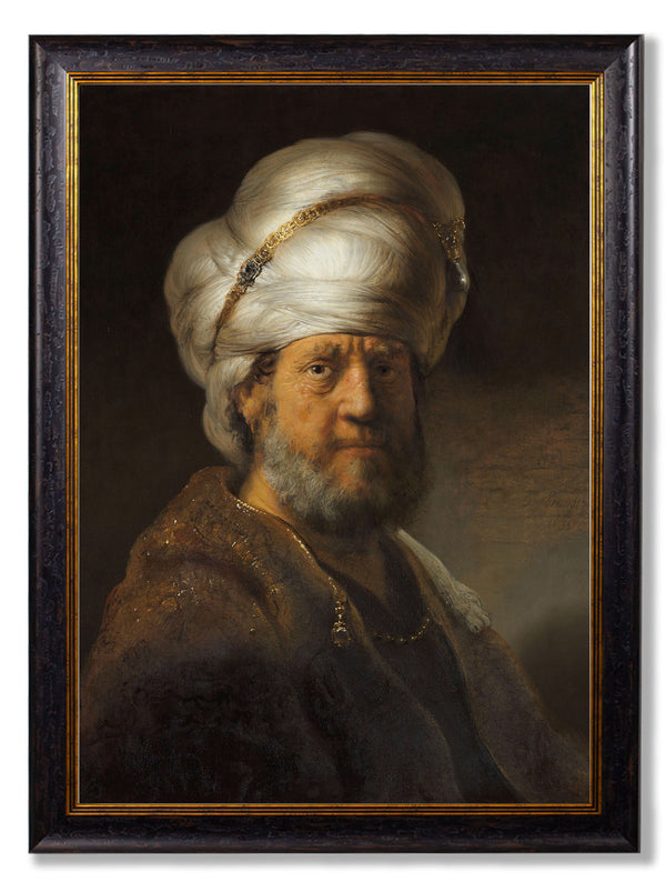 c.17th Century Rembrandt's Oriental Gentlemen