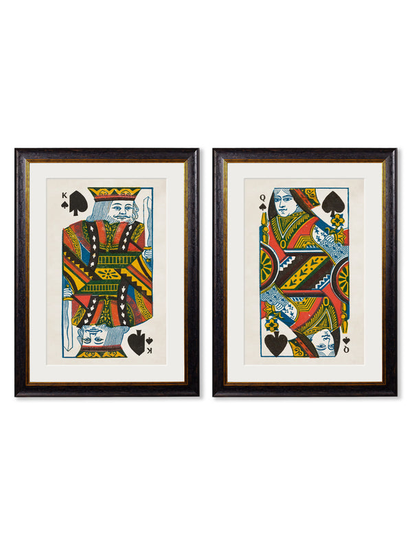 c1888 King & Queen of Spades