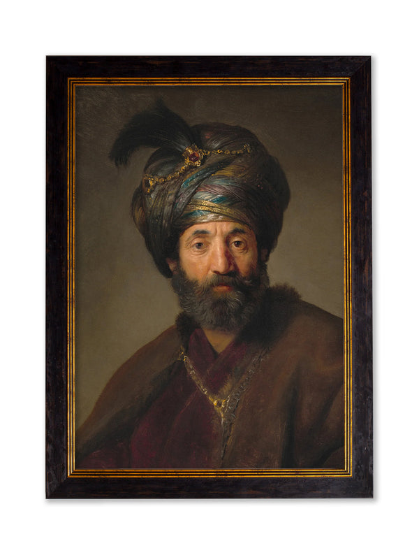 c.17th Century Rembrandt's Oriental Gentlemen
