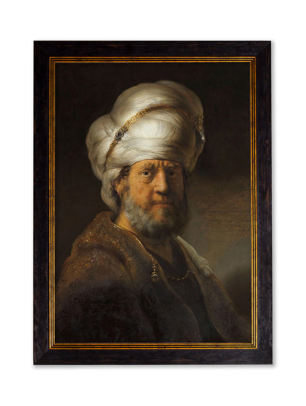 c.17th Century Rembrandt's Oriental Gentlemen