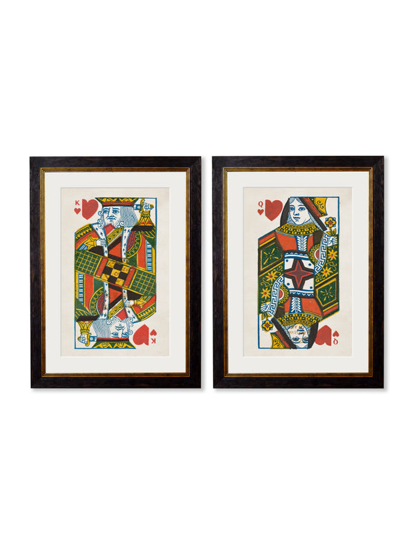c1888 King & Queen of Hearts
