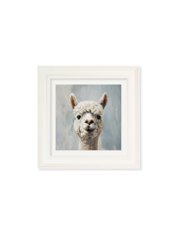 The Goofy Alpaca - Cream Hurstwood Square Frame