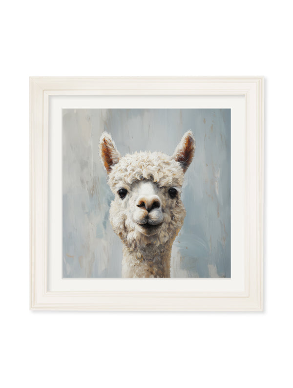 The Goofy Alpaca - Cream Hurstwood Square Frame