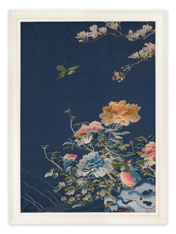 Blue Blossom Trees Set of 2