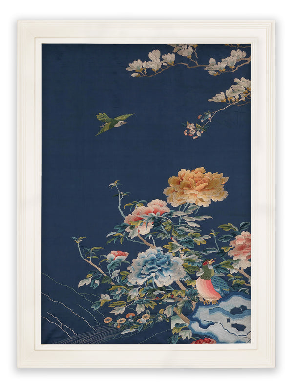 Blue Blossom Trees Set of 2