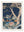 Blue Blossom Trees Set of 2