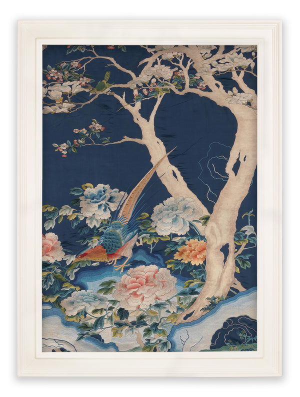 Blue Blossom Trees Set of 2