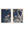 Blue Blossom Trees Set of 2