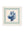 Blue Sea Coral - Cream Hurstwood Square Frame