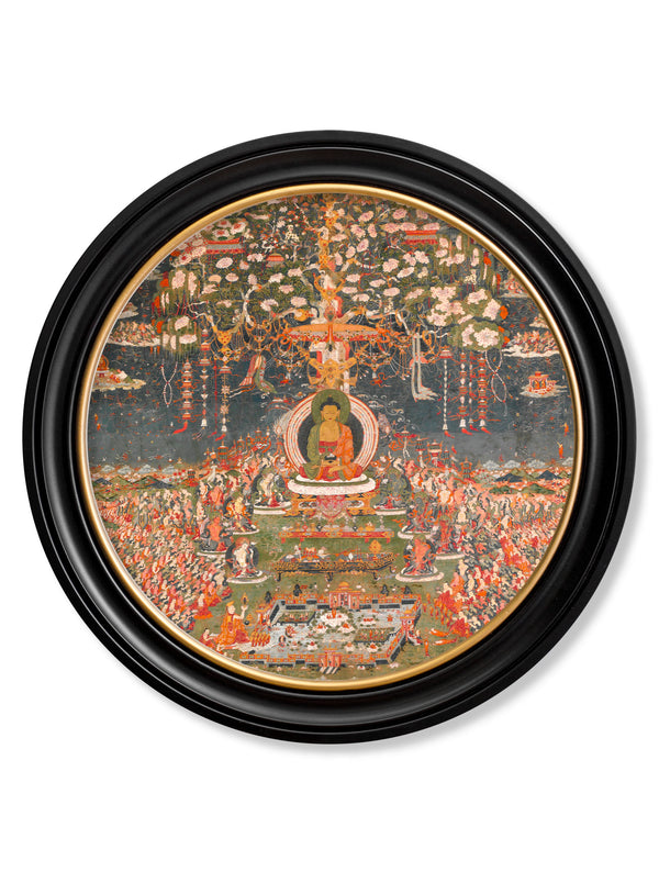 c.1700 Buddha of the Western Pure Land - Round