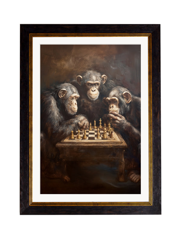 The Chess-Playing Chimps - Oxford Frame