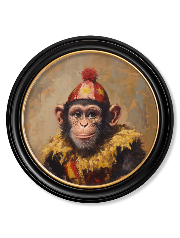 Chimpy the Daring - Oxford round frame