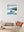 The Coastal Boat - White Hurstwood Square Frame