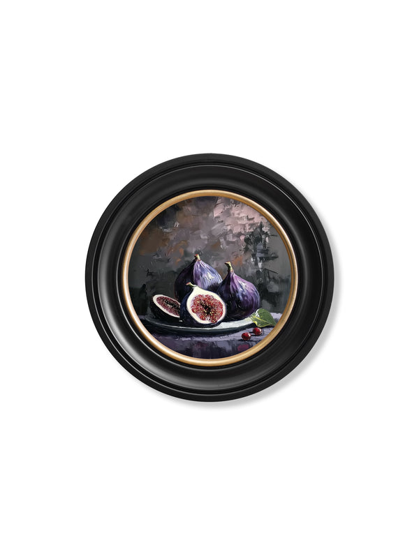 The Forbidden Fruits - Oxford Round Frame