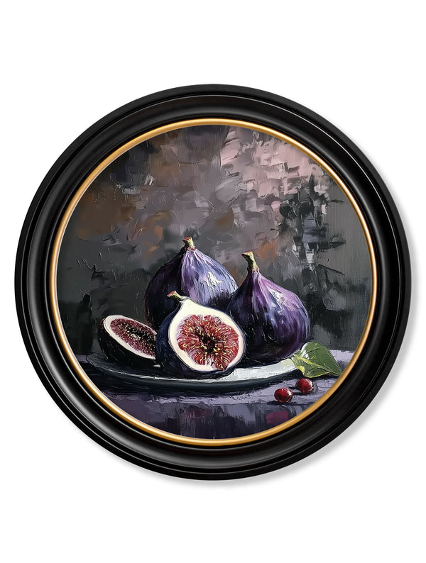 The Forbidden Fruits - Oxford Round Frame