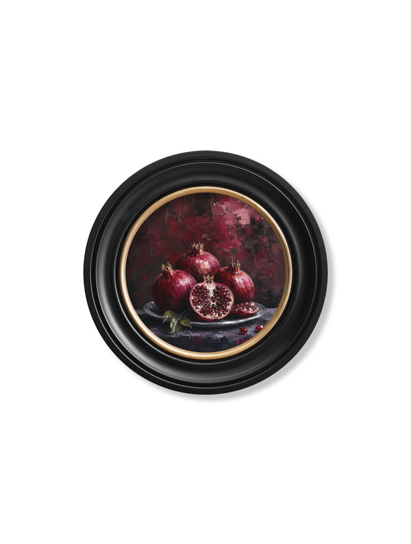 The Forbidden Fruits - Oxford Round Frame