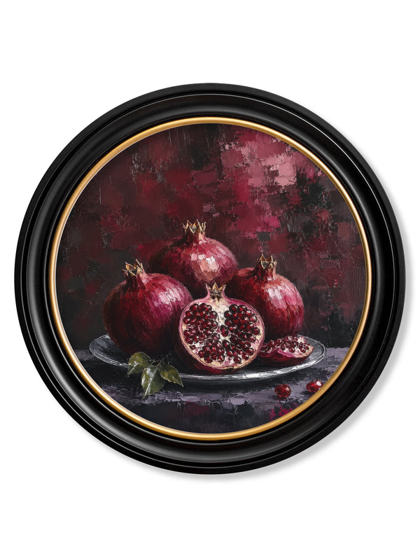 The Forbidden Fruits - Oxford Round Frame