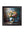 Disco Lilies & Roses - Black Hurstwood Square Frame
