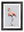 Pink Flamingo Cosy Sketch - Black Hurstwood Frame