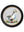 White Goose Cosy Sketch - Oxford Round Frame