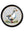 White Goose Cosy Sketch - Oxford Round Frame