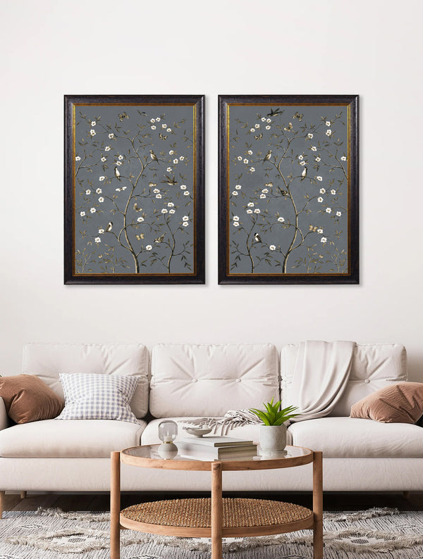 Tree of Life Grey Set of 2