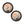 Japanese Twin Herons - Oxford Round Frame