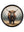 Highland Cow - Oxford Round Frame