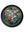 Japanese Koi Carp Dusk -  Oxford Round Frame