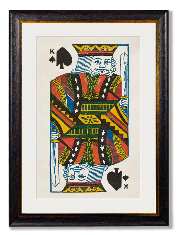 c1888 King & Queen of Spades
