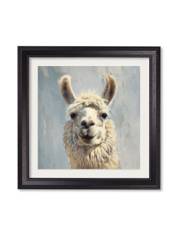 The Goofy Llama - Black Hurstwood Square Frame