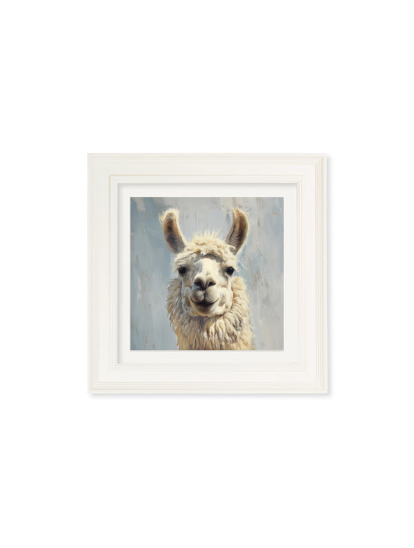 The Goofy Llama - Cream Hurstwood Square Frame