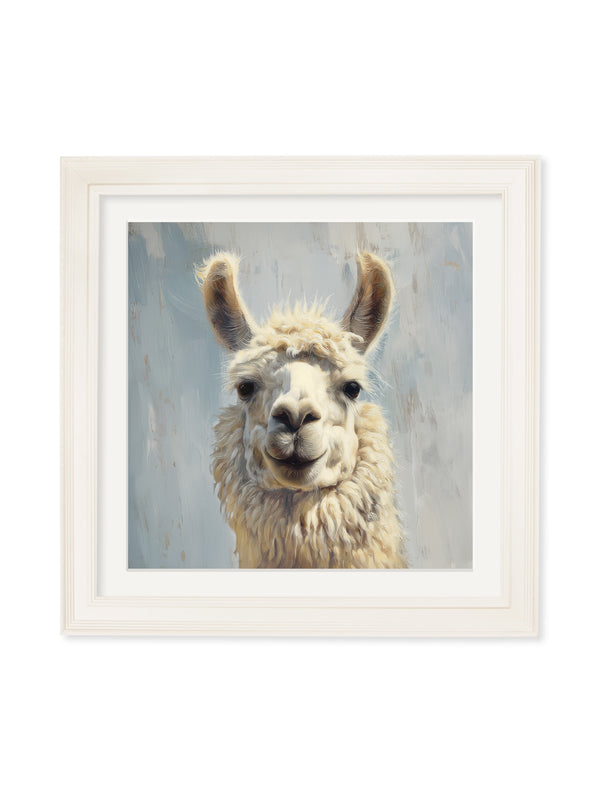 The Goofy Llama - Cream Hurstwood Square Frame