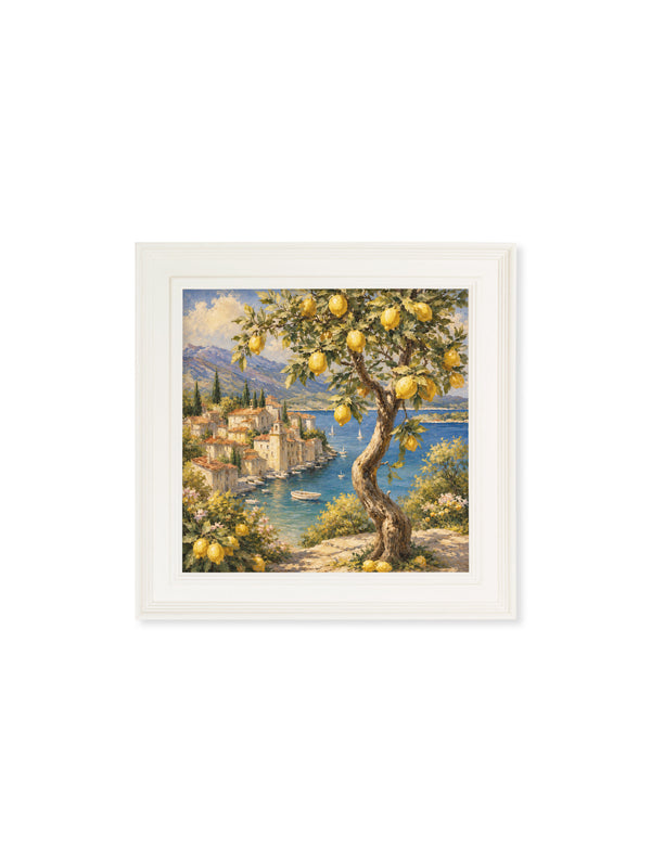 Lemon Tree Views - Cream Hurstwood Square Frame
