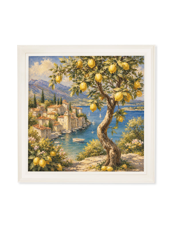 Lemon Tree Views - Cream Hurstwood Square Frame