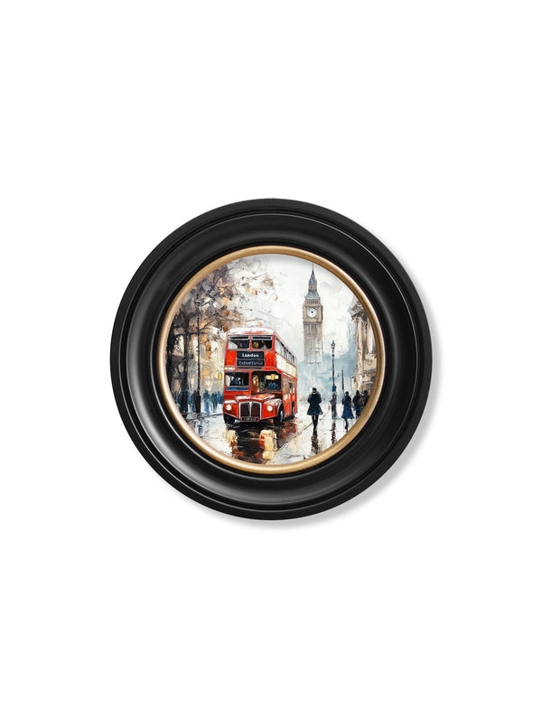 London Bus - Oxford Round Frame