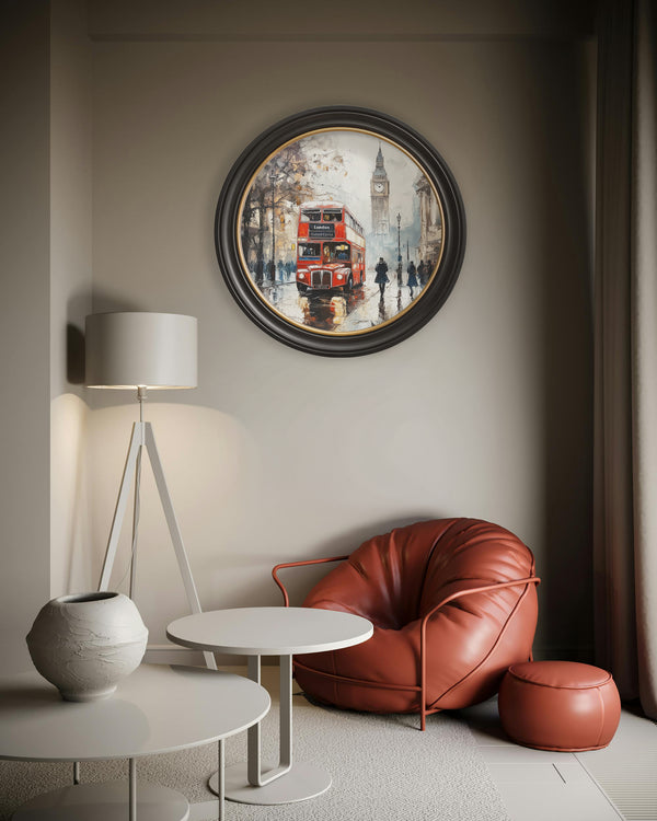 London Bus - Oxford Round Frame