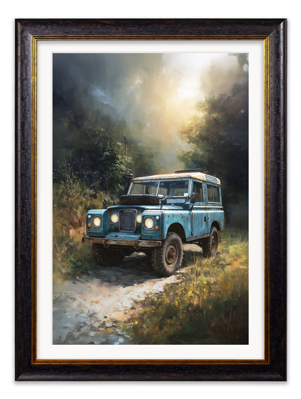 Country Track Defender Blue - Oxford Frame