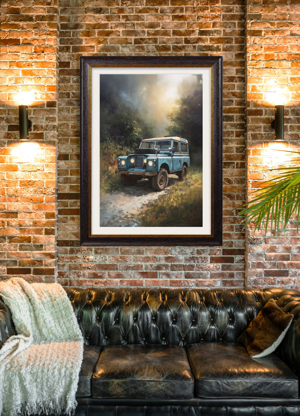 Country Track Defender Blue - Oxford Frame