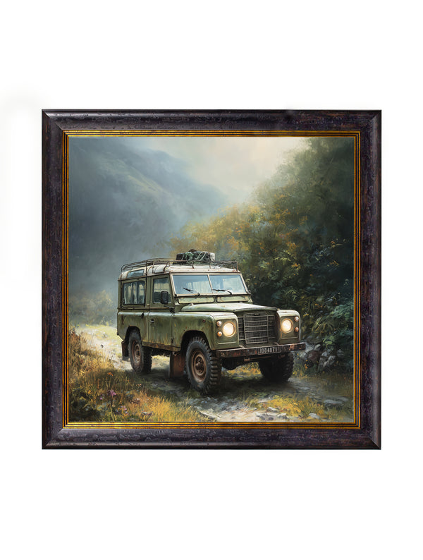 Country Track Defender Green - Oxford Square Frame