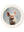 The Giggly Pig - Oxford Strong White Round Frame