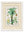 c.1877 Plants Used as Food and Clothing with Floral Mount - Cream Hurstwood Frame