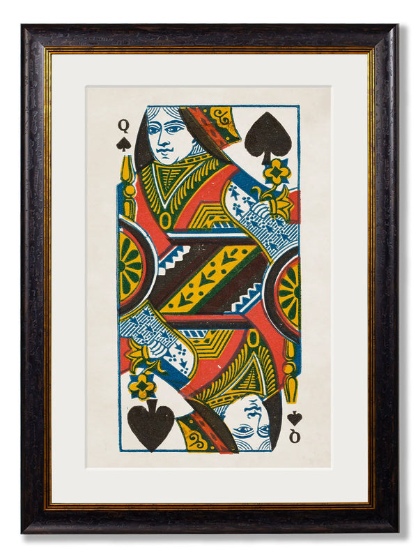 c1888 King & Queen of Spades