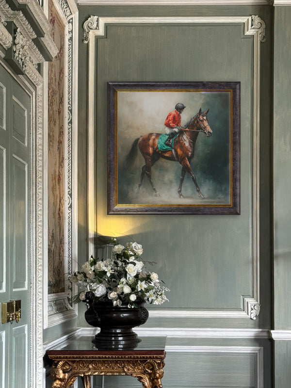 The Irish Racehorses - Oxford Square Frame