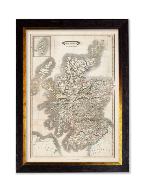 c.1831 Map of Scotland