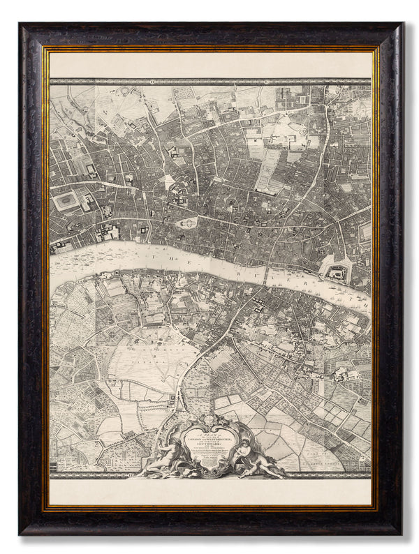 c.1746 London Triptych Map